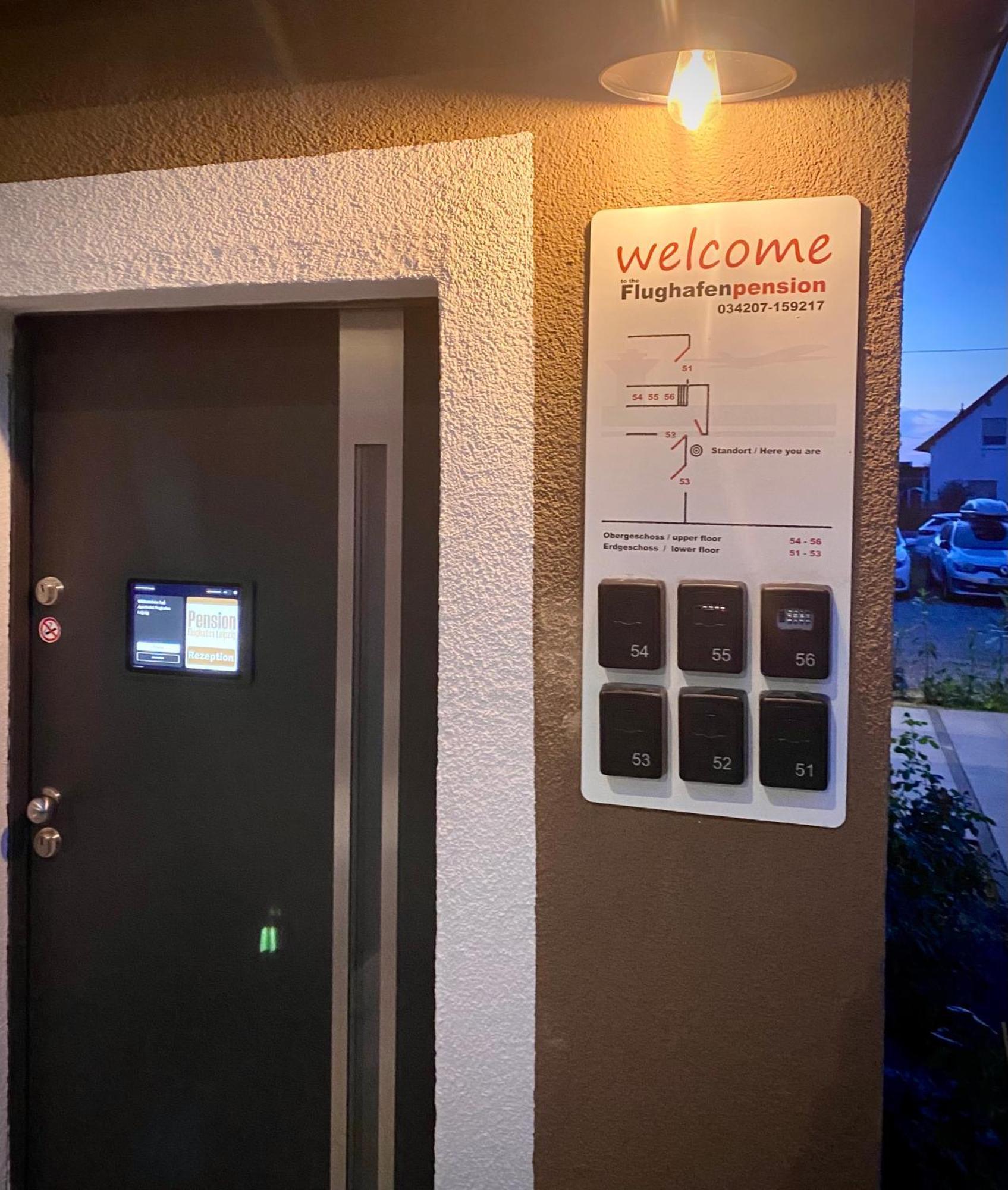 Pension Flughafen Leipzig Freiroda 객실 사진